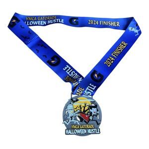 YMCA Gatorade Halloween Hustle 2024 Finisher Race Medal - Gatorade Special Event